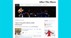 Desktop Screenshot of aftertheshowmusic.com