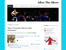 Tablet Screenshot of aftertheshowmusic.com